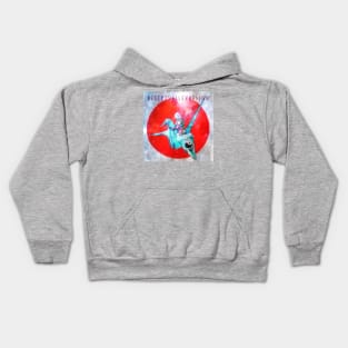 Origami Space Girl Kids Hoodie